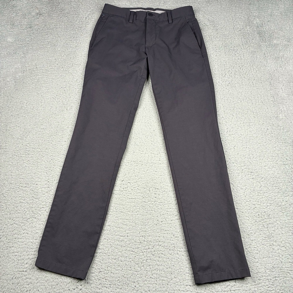 Vineyard Vines OTG Pants Mens 28x32 Gray Performance Stretch Golf Chino